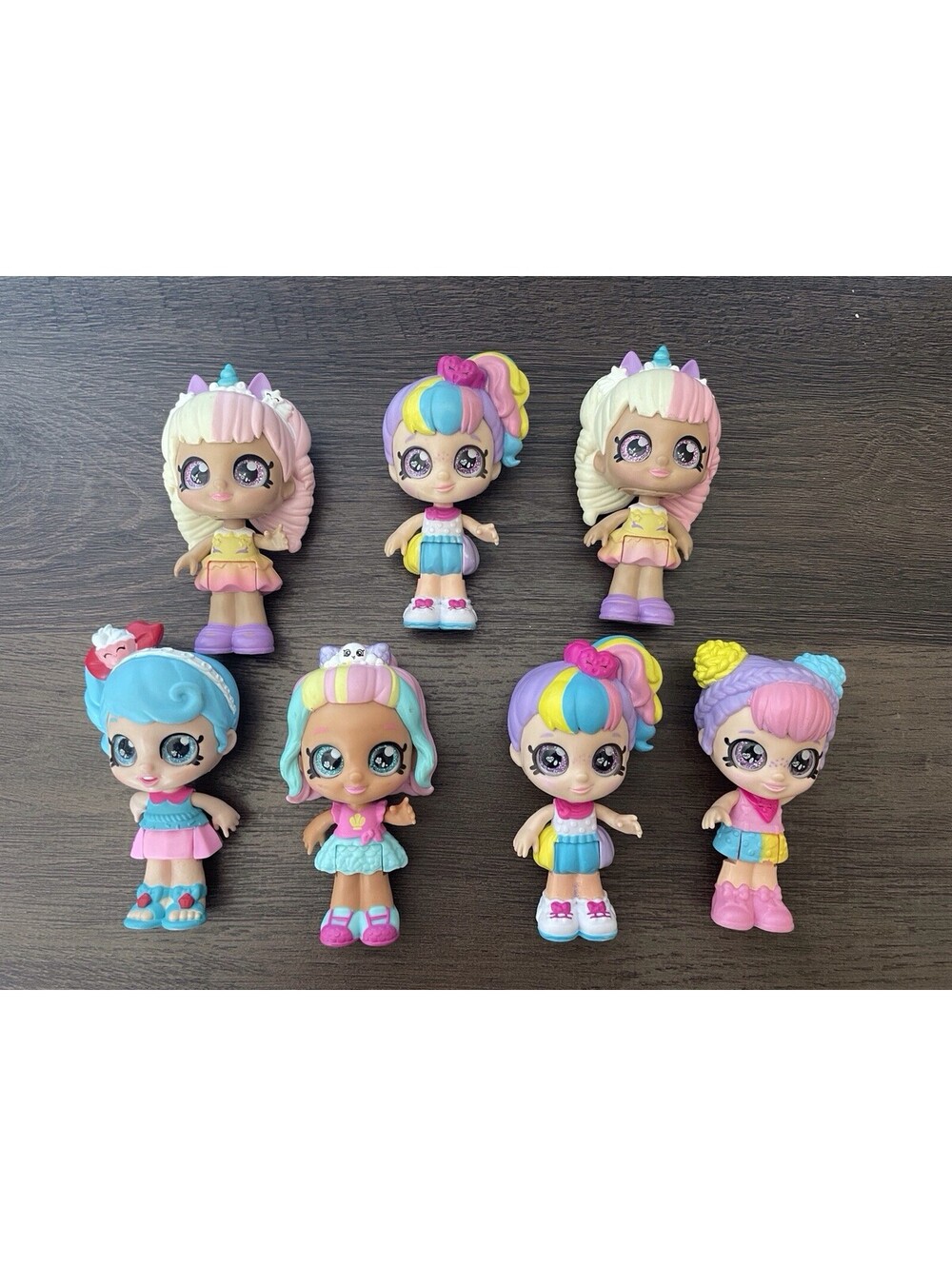 7 Kinds Kids Bobble head Dolls Girls Party Favors Figures